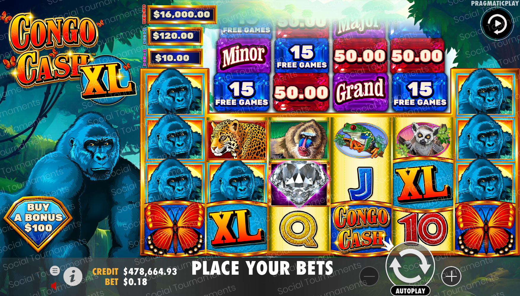 Congo Cash XL Game Image #1